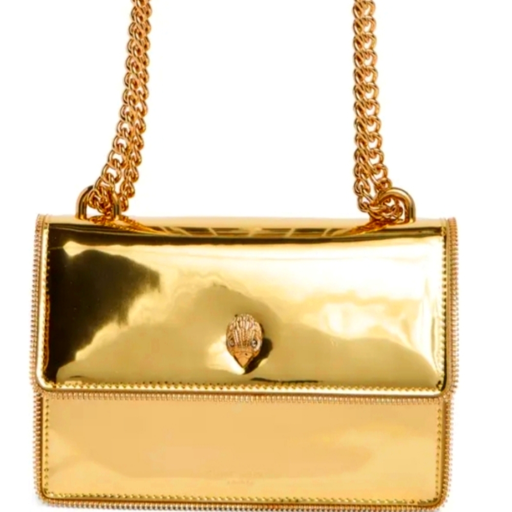 Kurt Geiger Shoreditch Metallic Shoulder Bag